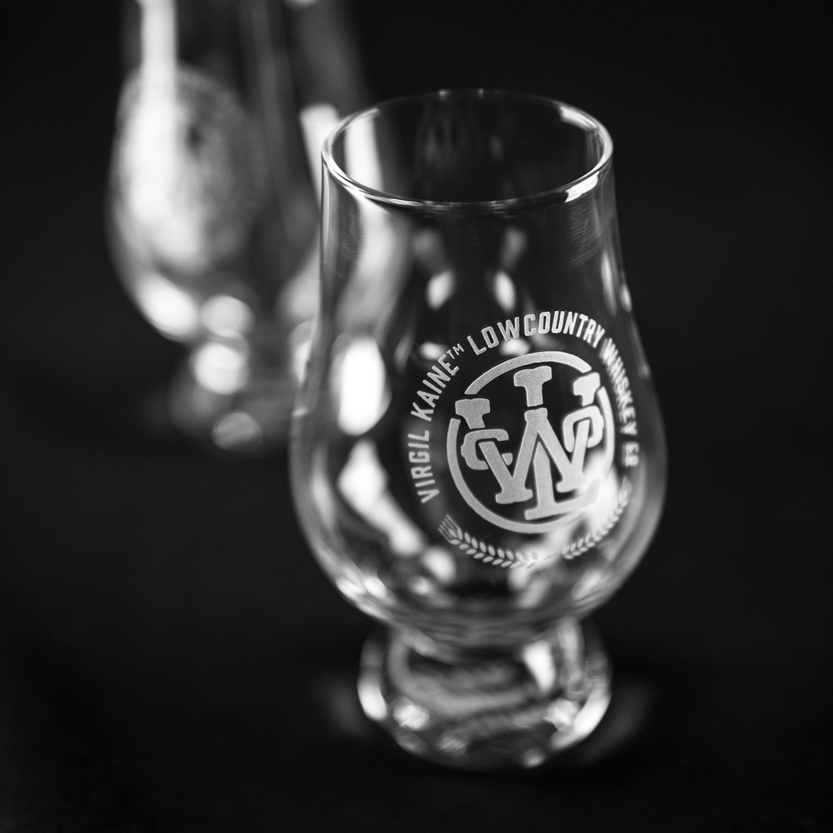 Glencairn Glass – Lowcountry Whiskey Co. Logo
